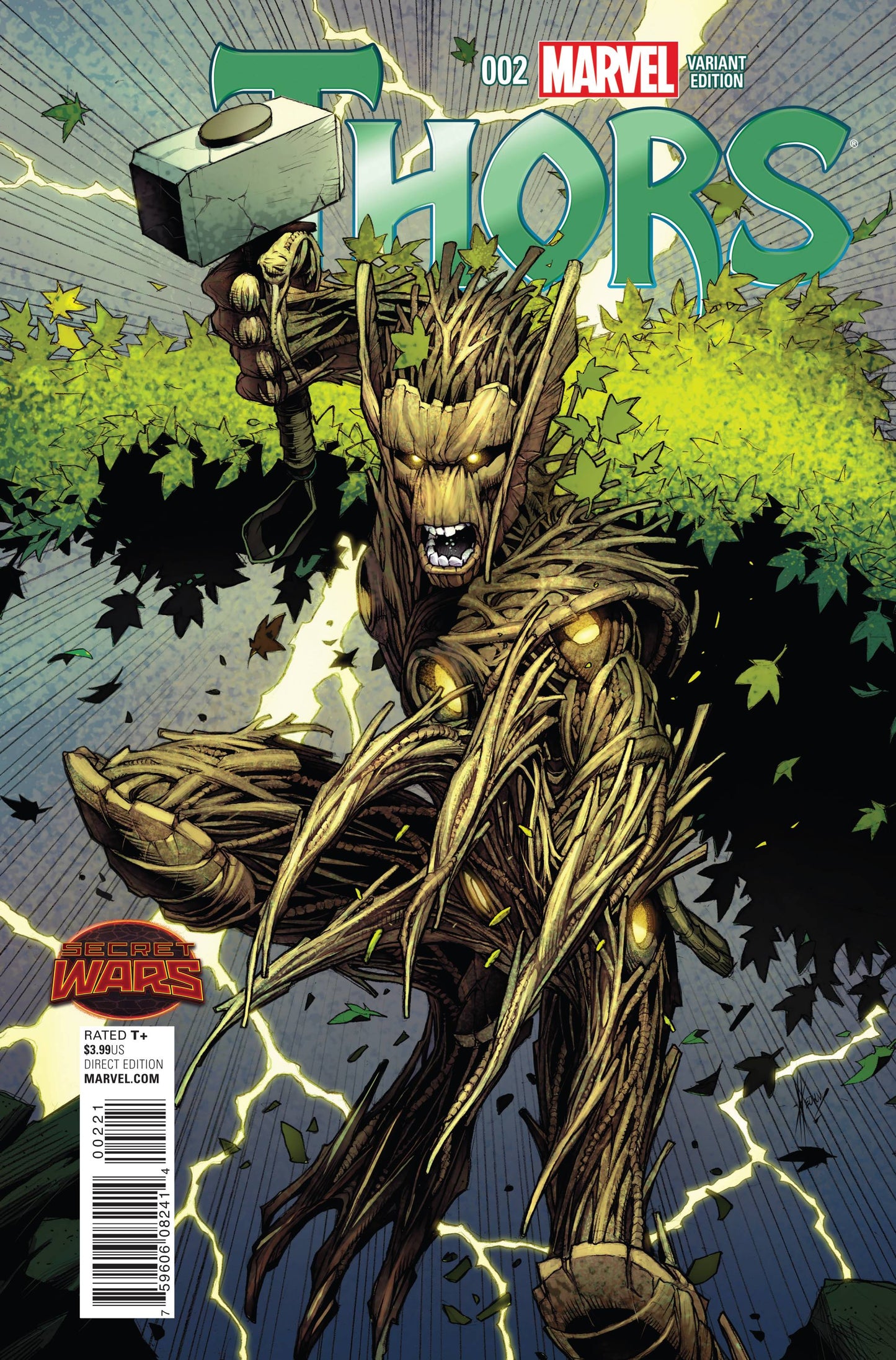 Thors 2 Var A Comic Book NM