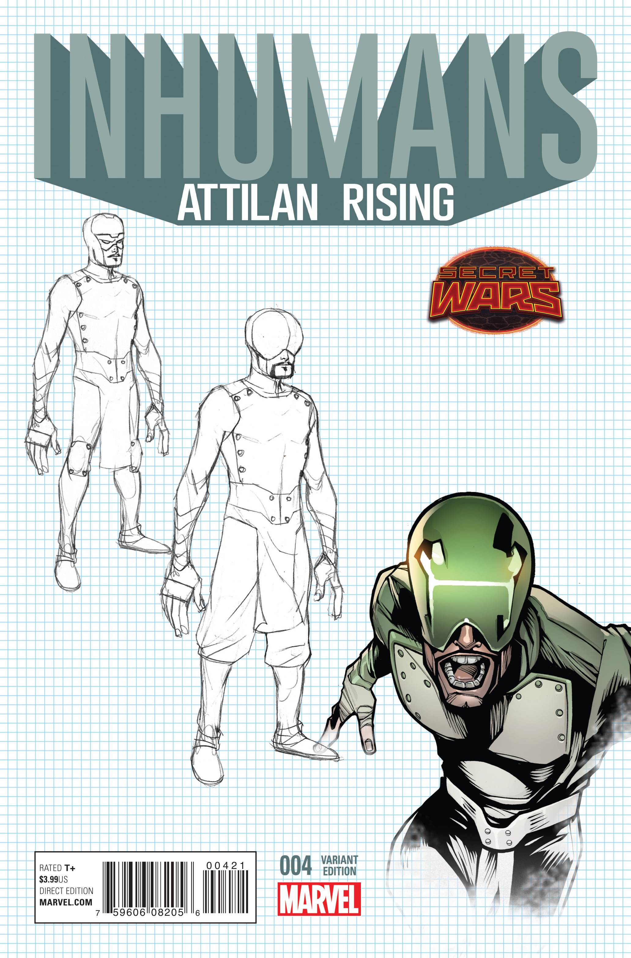 Inhumans: Attilan Rising 4 Var B Comic Book NM