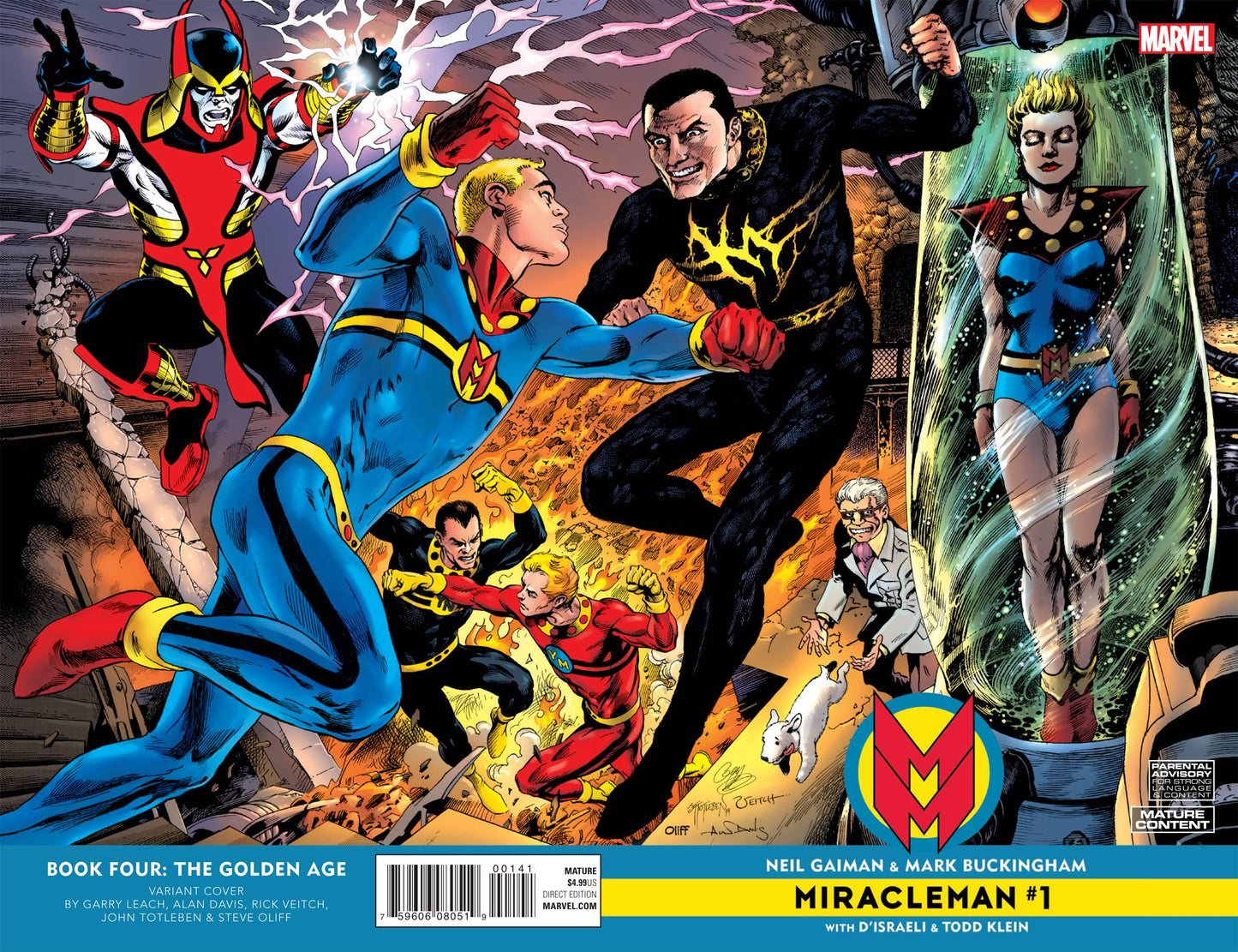 Miracleman by Gaiman & Buckingham 1 Var B Comic Book NM