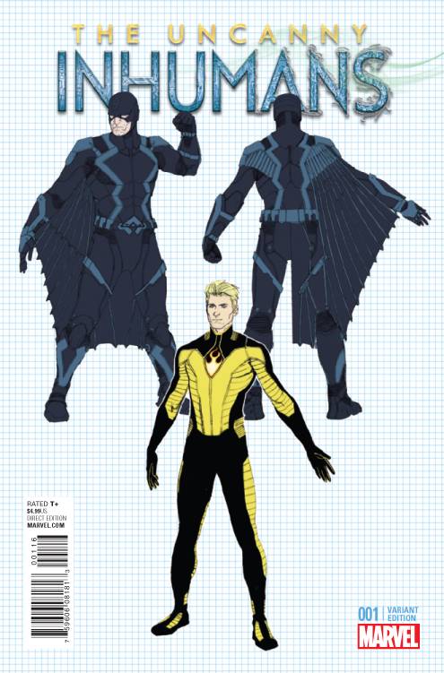Uncanny Inhumans (2nd Series) 1 Var E Comic Book NM