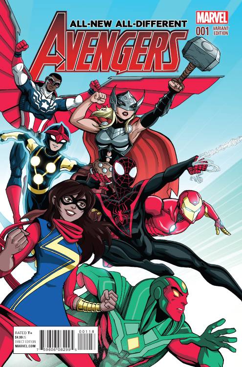 All-New, All-Different Avengers 1 Var B Comic Book