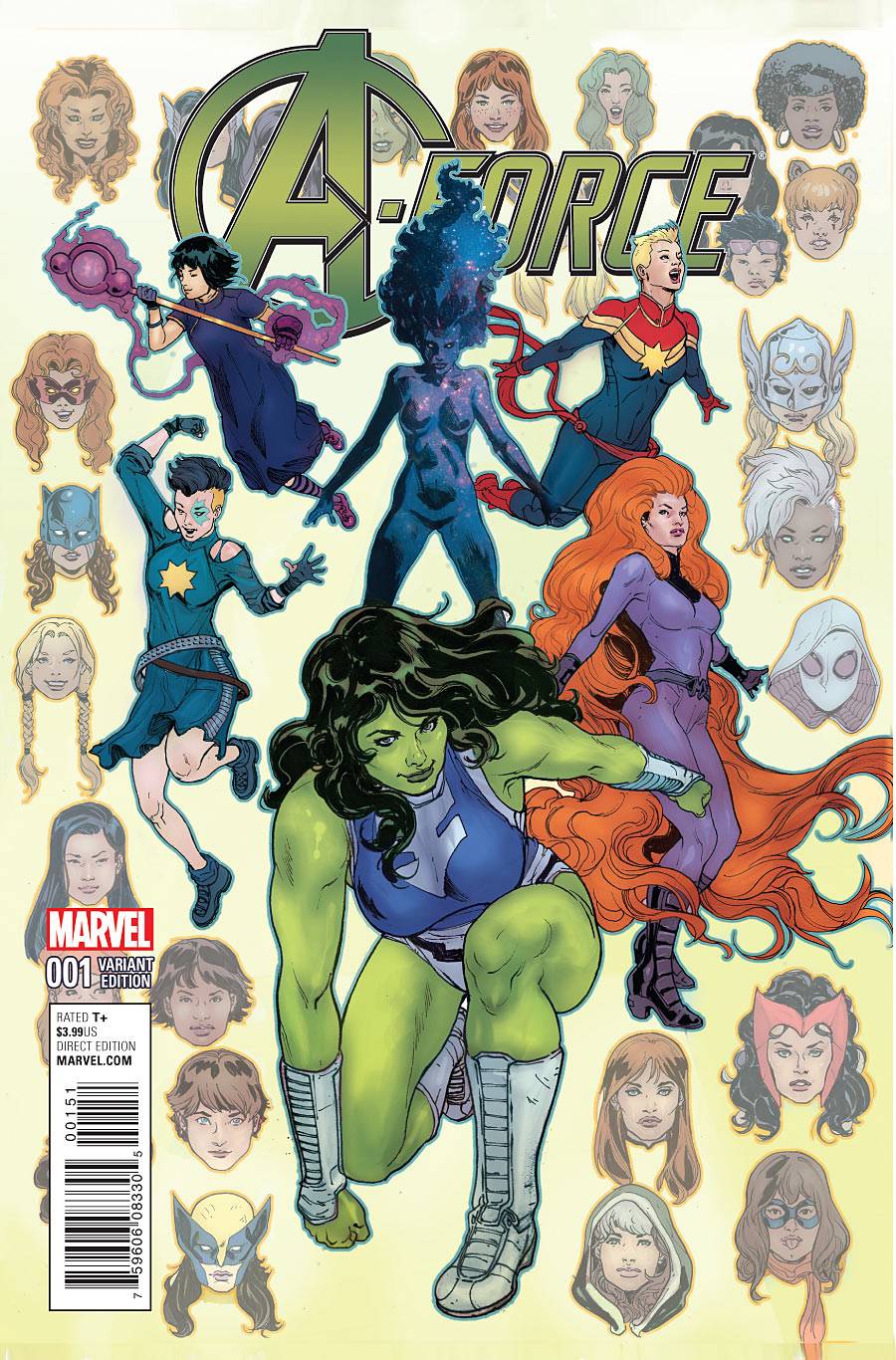 A-Force (2nd Series) 1 Var D Comic Book