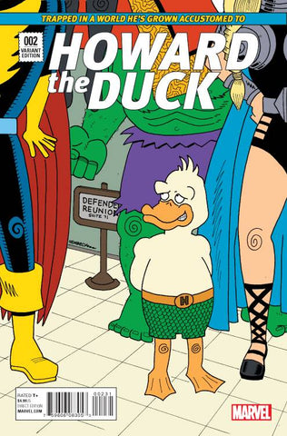 Howard the Duck (5th Series) 2 Var B Comic Book NM