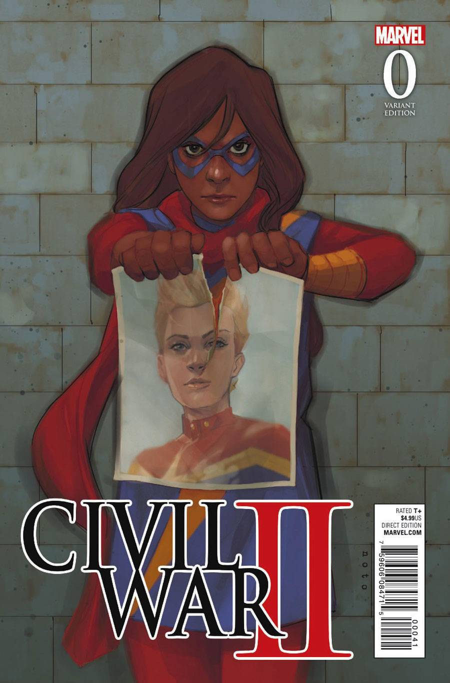 CIVIL WAR II #0 NOTO KAMALA VAR #0 (OF 8)