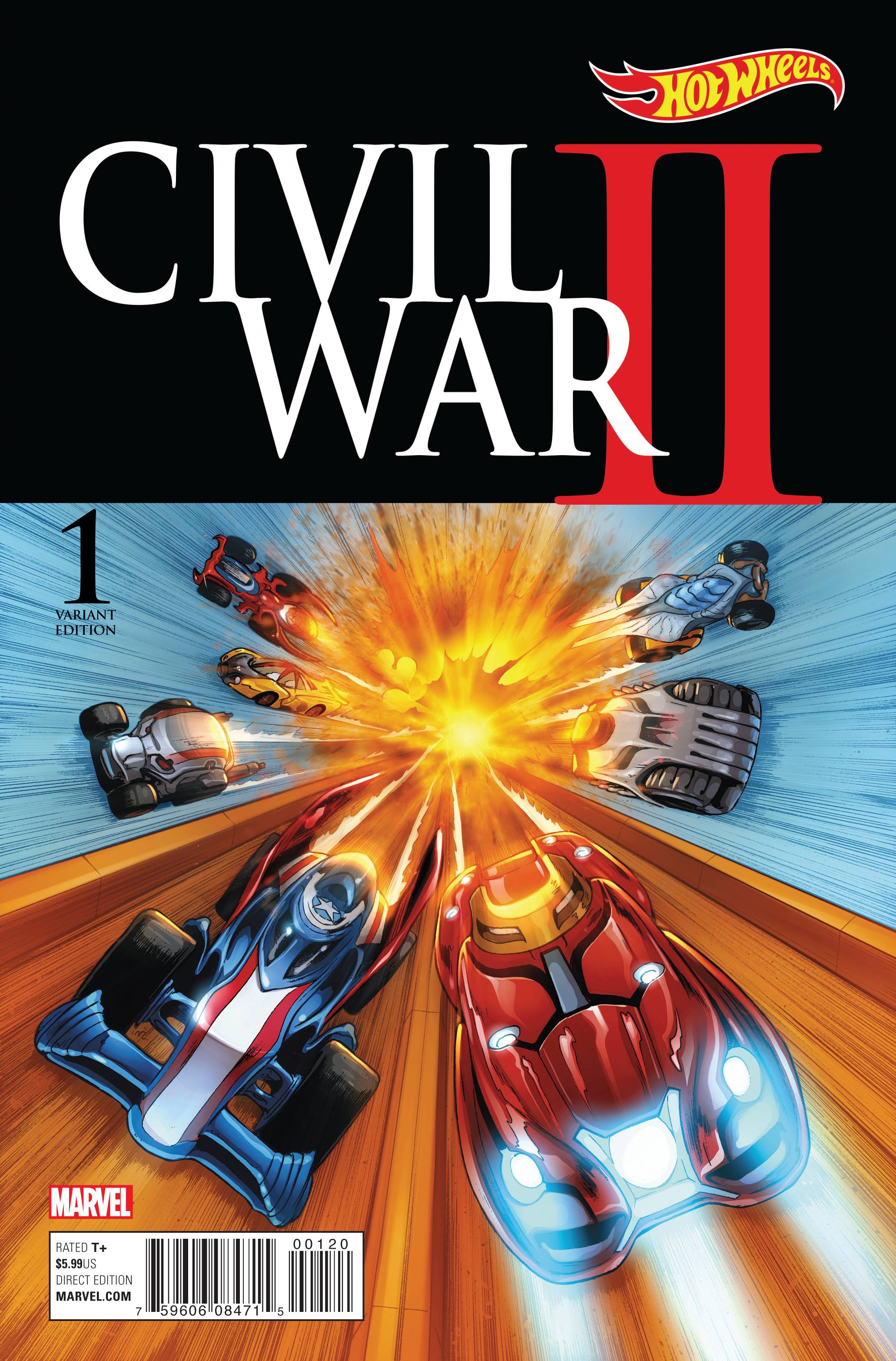 Civil War II 1 Var K Comic Book NM