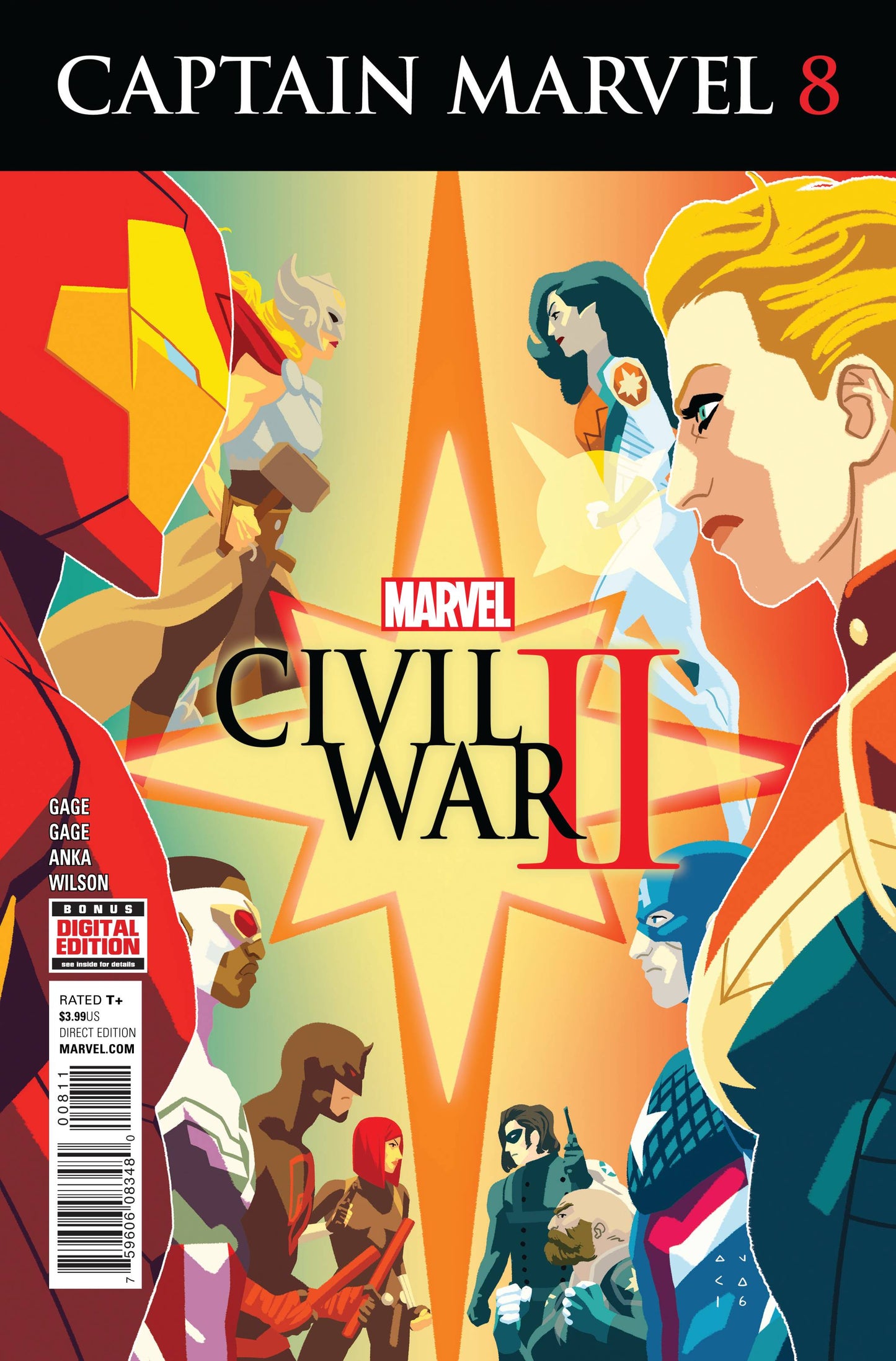 Captain Marvel (10th Series) 8 Comic Book