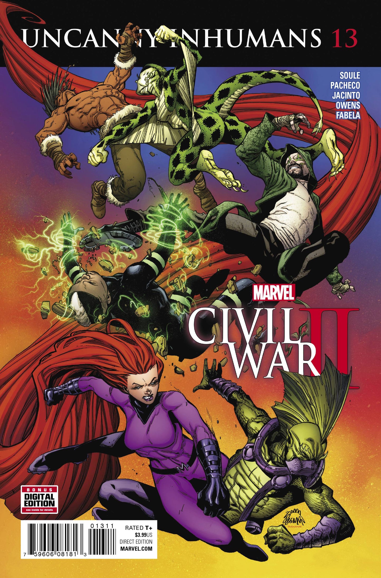 Uncanny Inhumans (2nd Series) 13 Comic Book NM