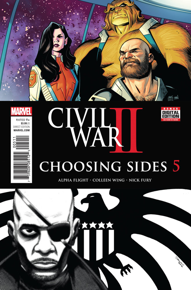 Civil War II: Choosing Sides 5 Comic Book NM