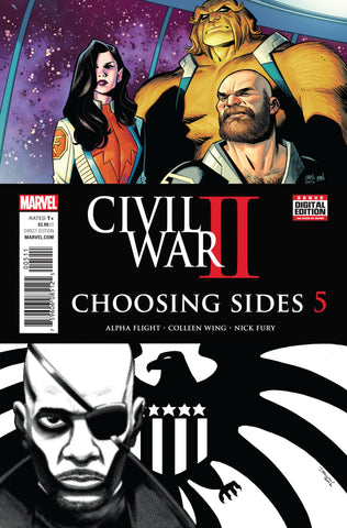Civil War II: Choosing Sides 5 Comic Book NM
