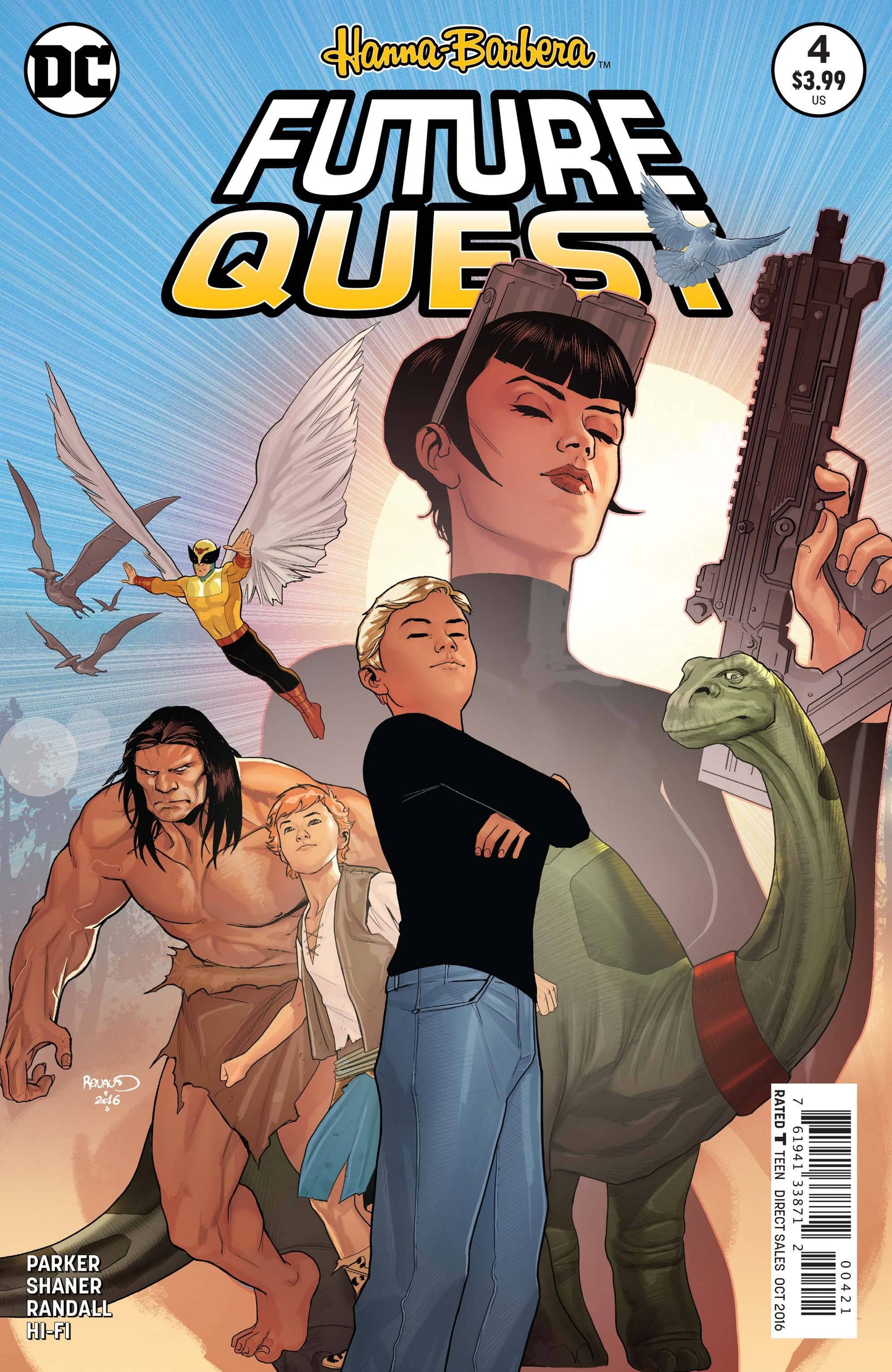 Future Quest #4 Paul Renaud Variant