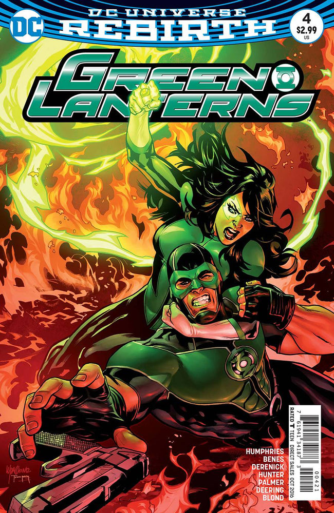 Green Lanterns 4 Var A Comic Book NM