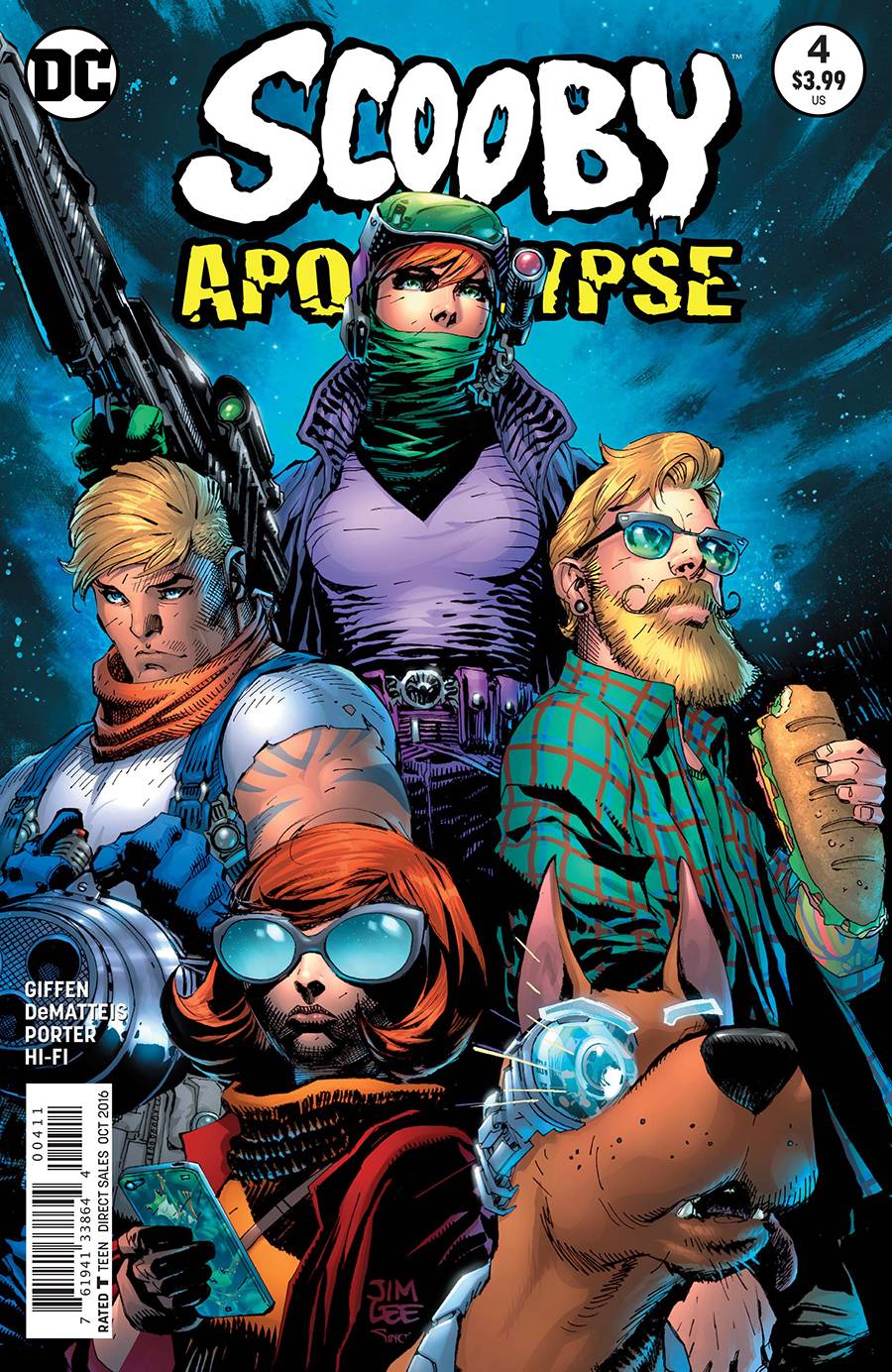 Scooby Apocalypse 4 Comic Book NM