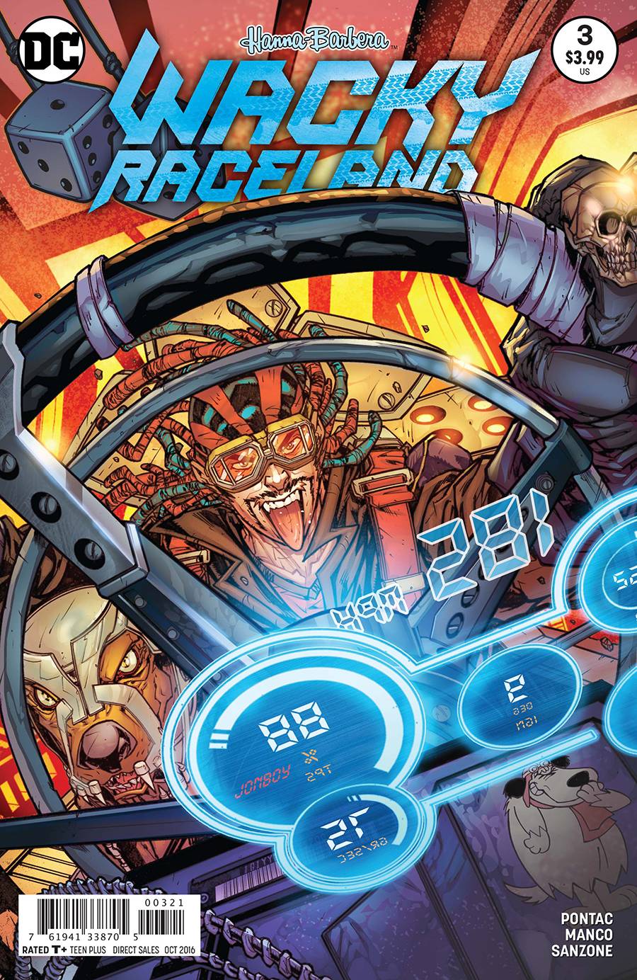 Wacky Raceland 3 Var A Comic Book NM