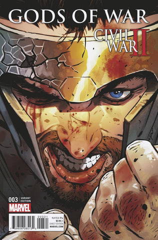 Civil War II: Gods Of War 3 Var A Comic Book NM
