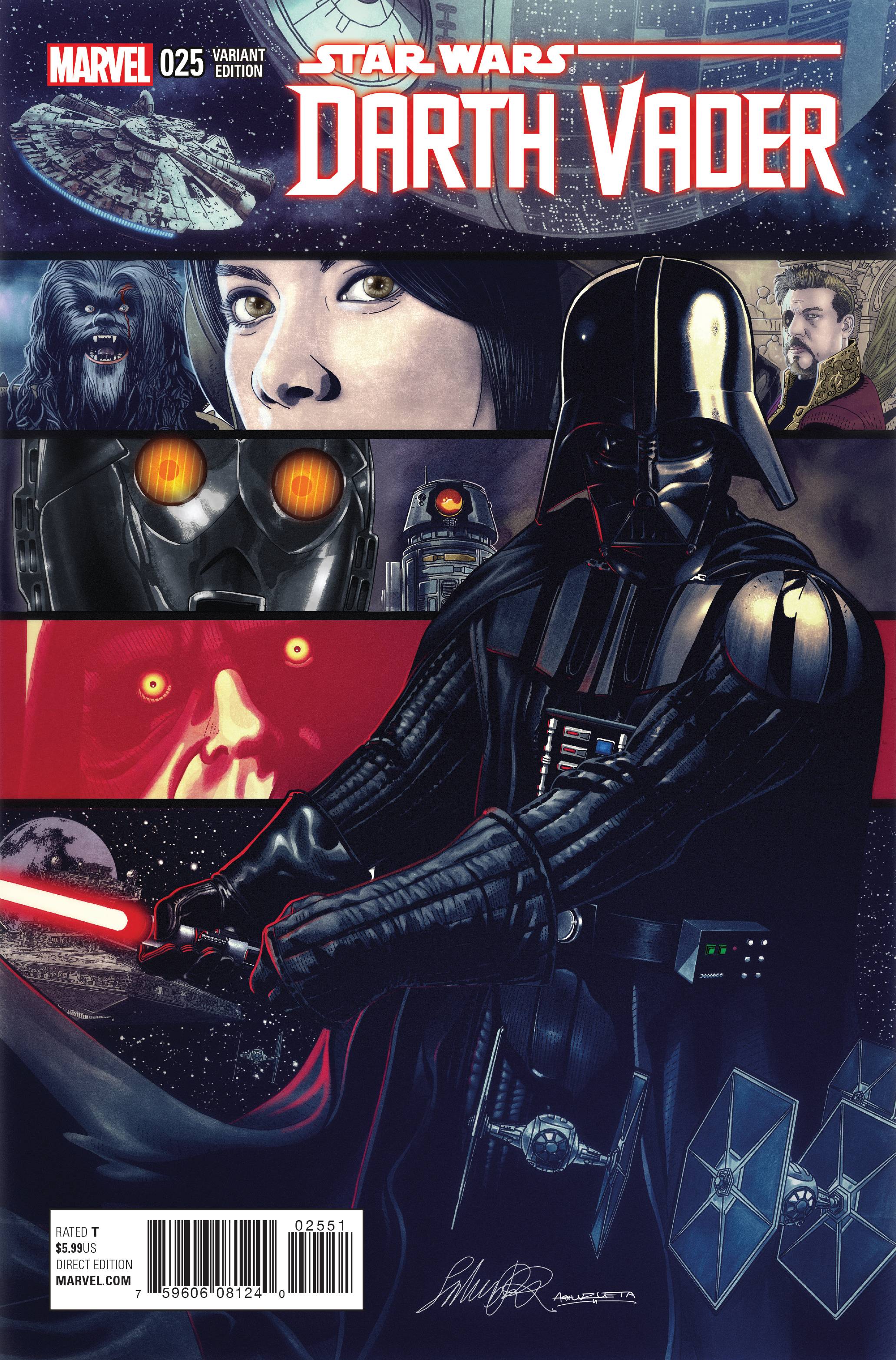 Darth Vader 25 Var E Comic Book NM