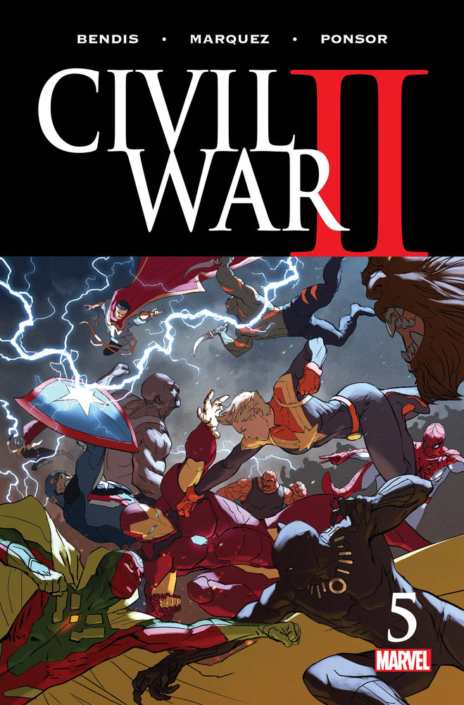 Civil War II 5 Comic Book NM