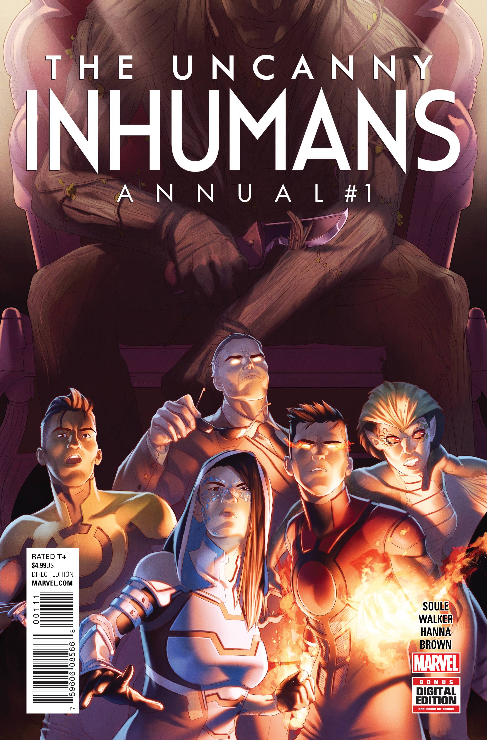 Uncanny Inhumans (2nd Series) Anl 1 Comic Book NM