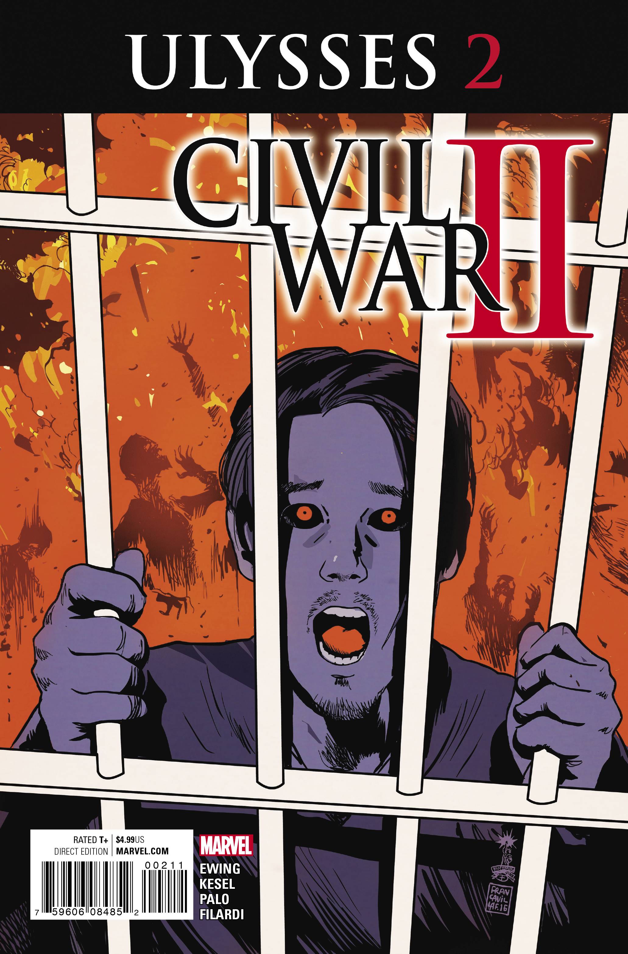 Civil War II: Ulysses 2 Comic Book NM