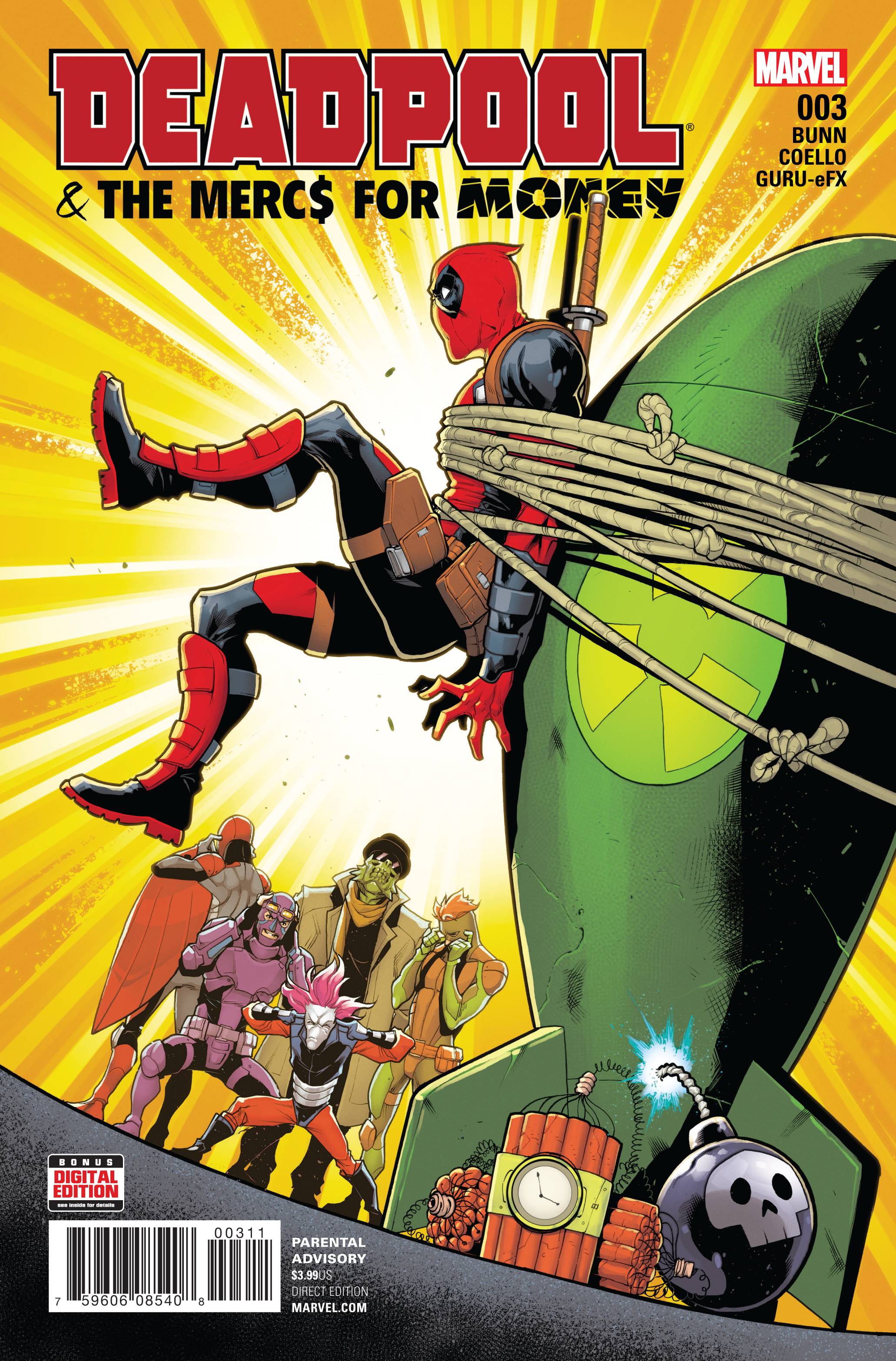 Deadpool & The Mercs For Money (2nd Series) 3 Comic Book NM