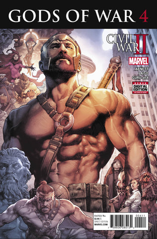 Civil War II: Gods Of War 4 Comic Book NM