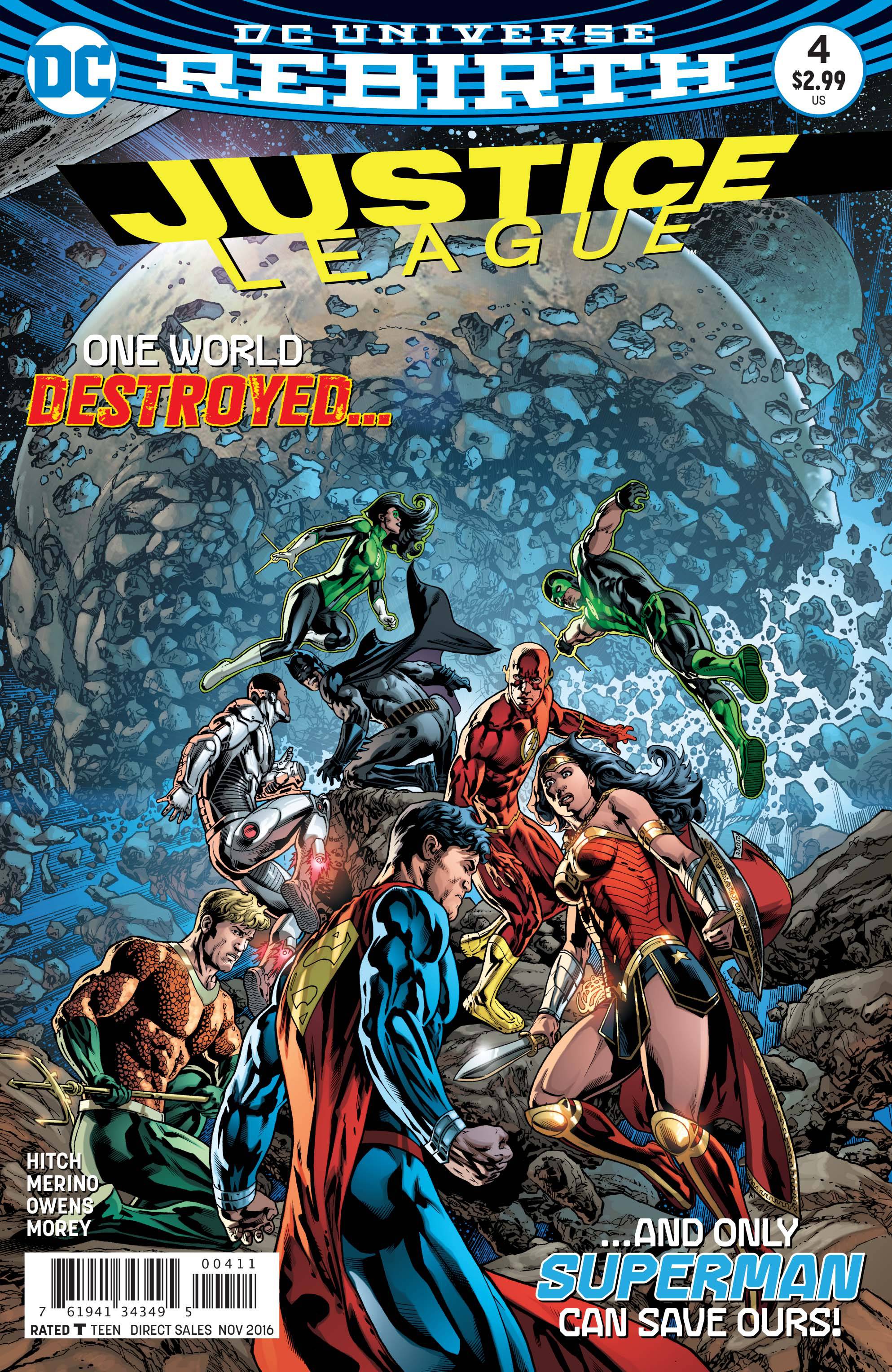 Justice League (3rd Series) 4 Comic Book NM