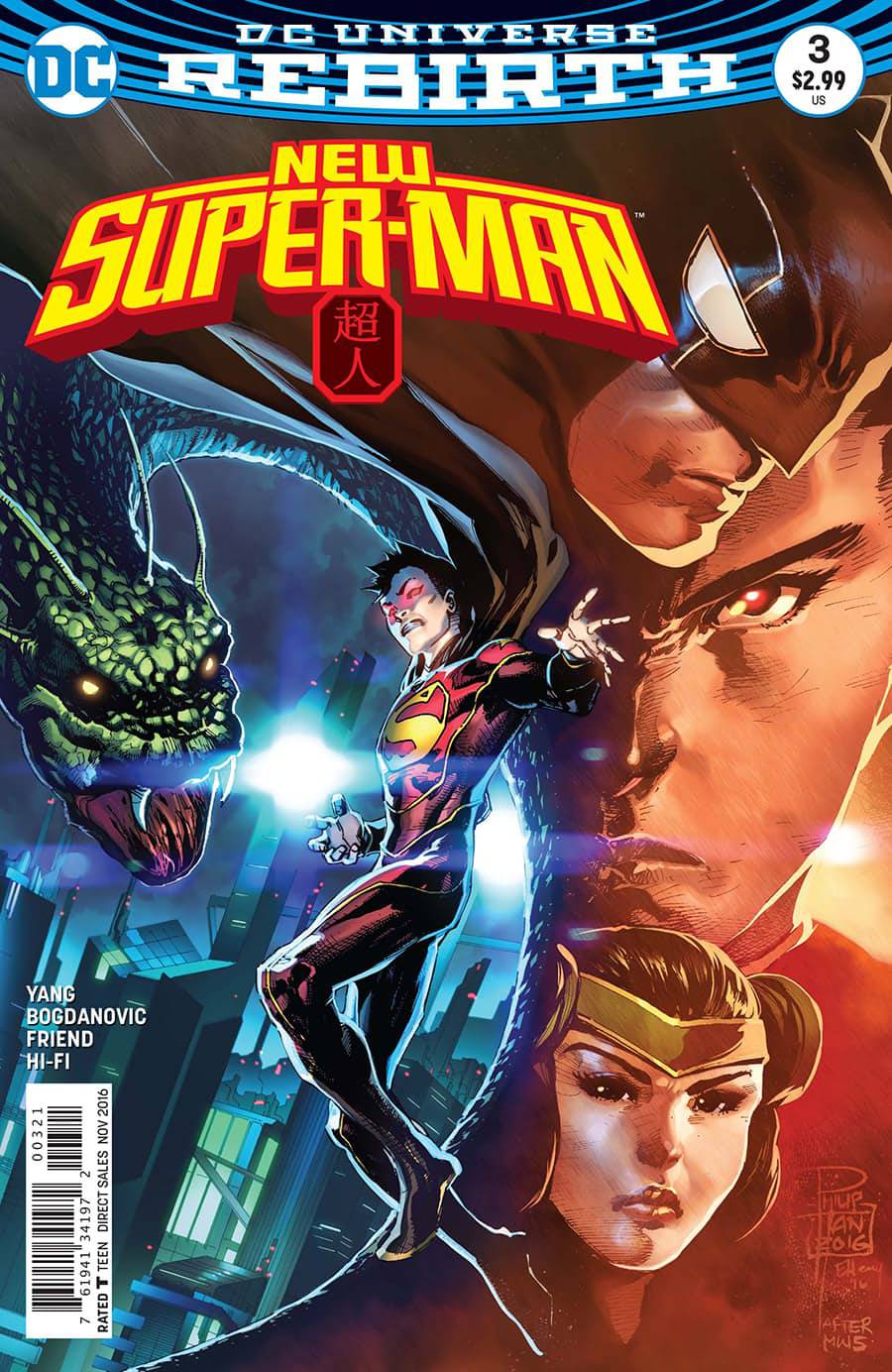 New Super-Man 3 Var A Comic Book NM