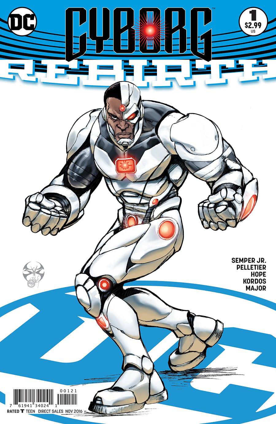 Cyborg: Rebirth 1 Var A Comic Book NM