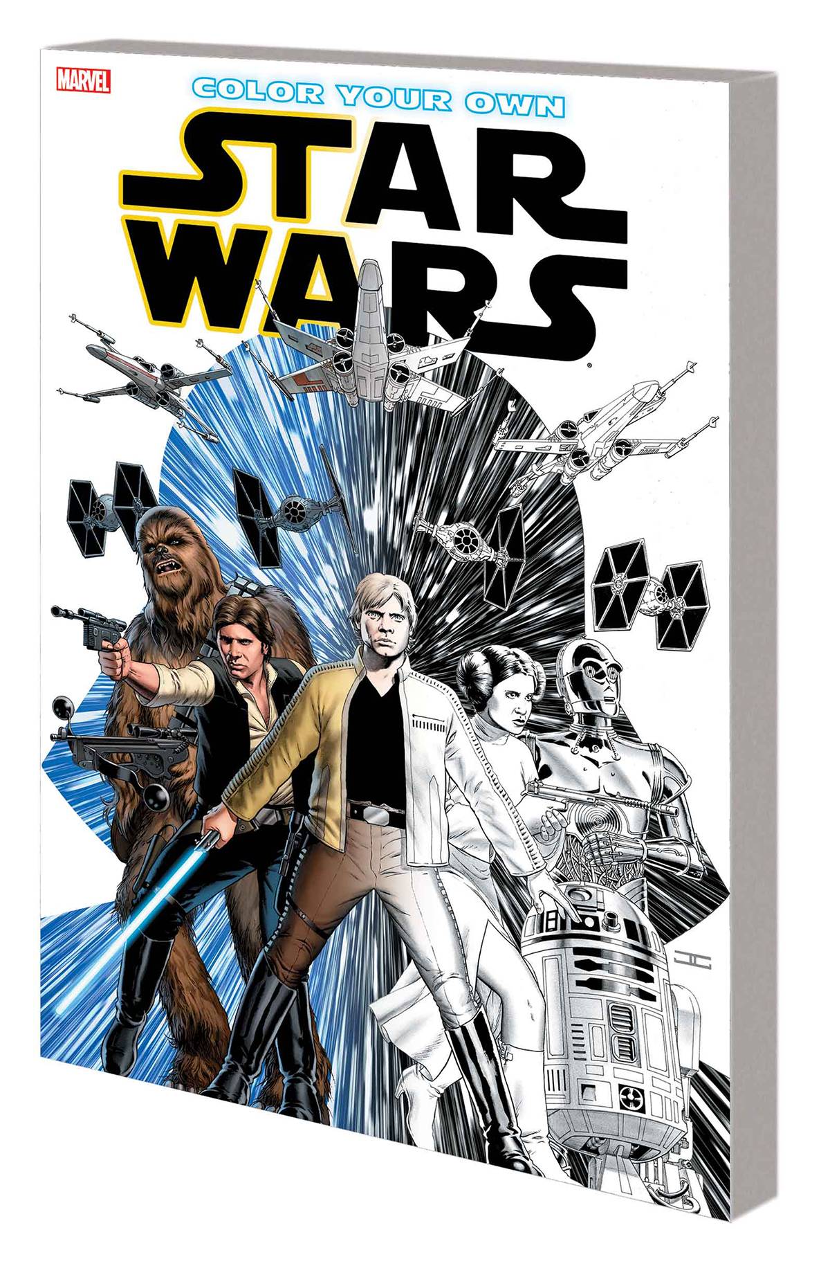 Color Your Own Star Wars 1 Comic Book NM