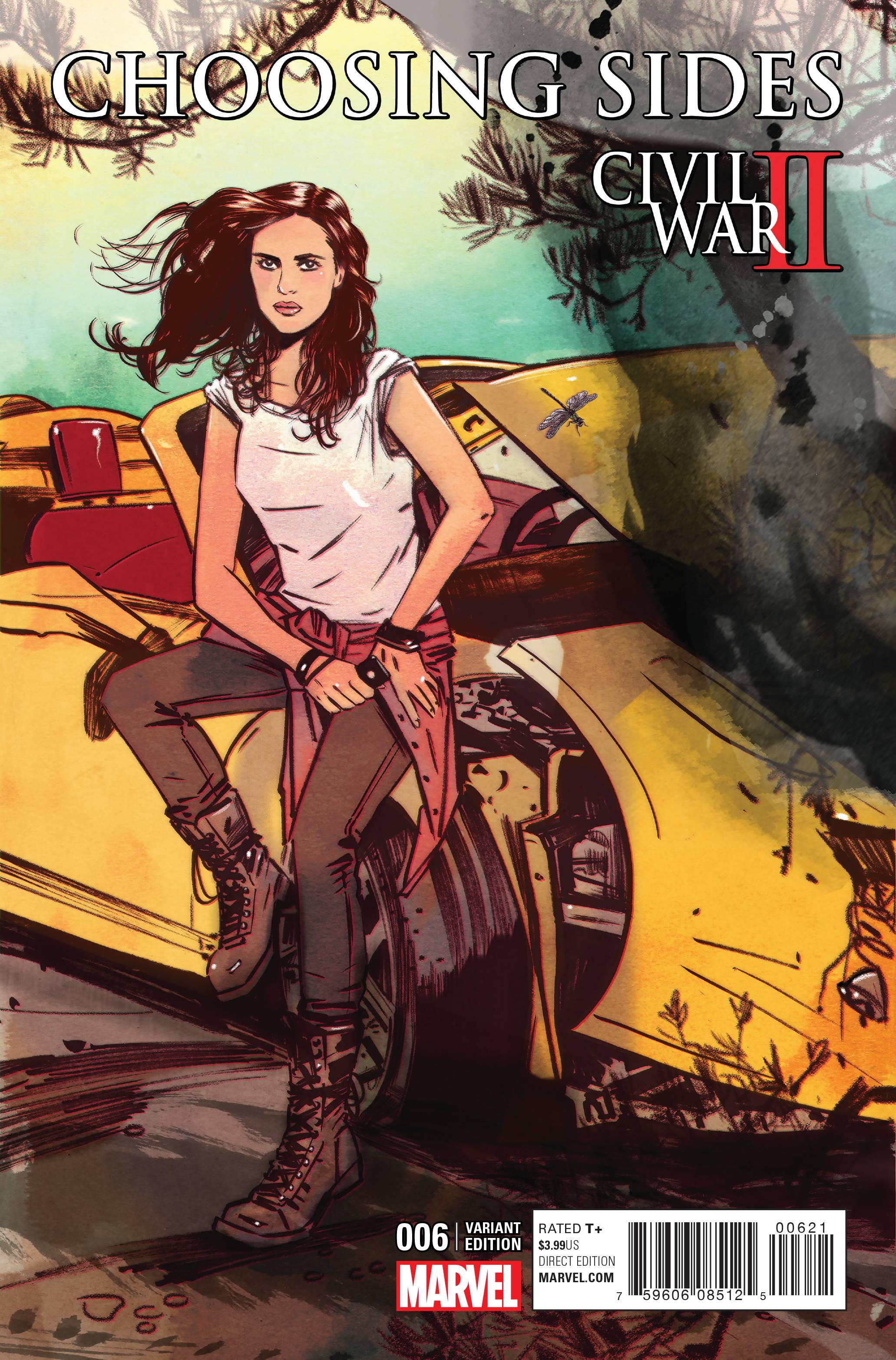 Civil War II: Choosing Sides 6 Var A Comic Book NM