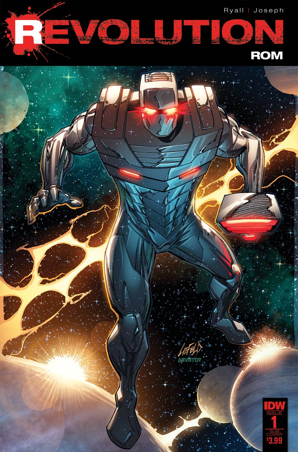 ROM: Revolution 1 Var A Comic Book NM