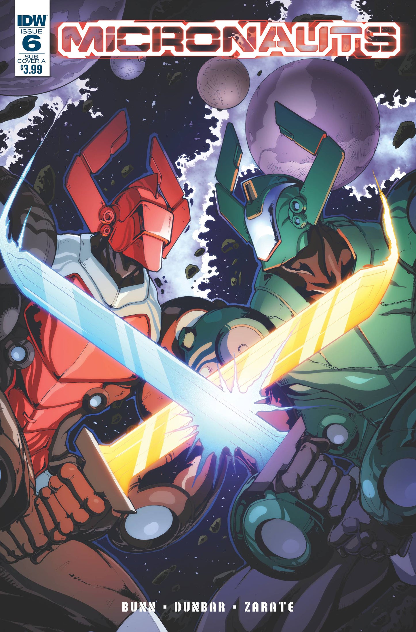 Micronauts (IDW) 6 Var A Comic Book NM