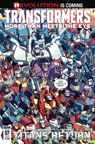 Transformers: More Than Meets the Eye (2nd Series) 57 Var A Comic Book NM