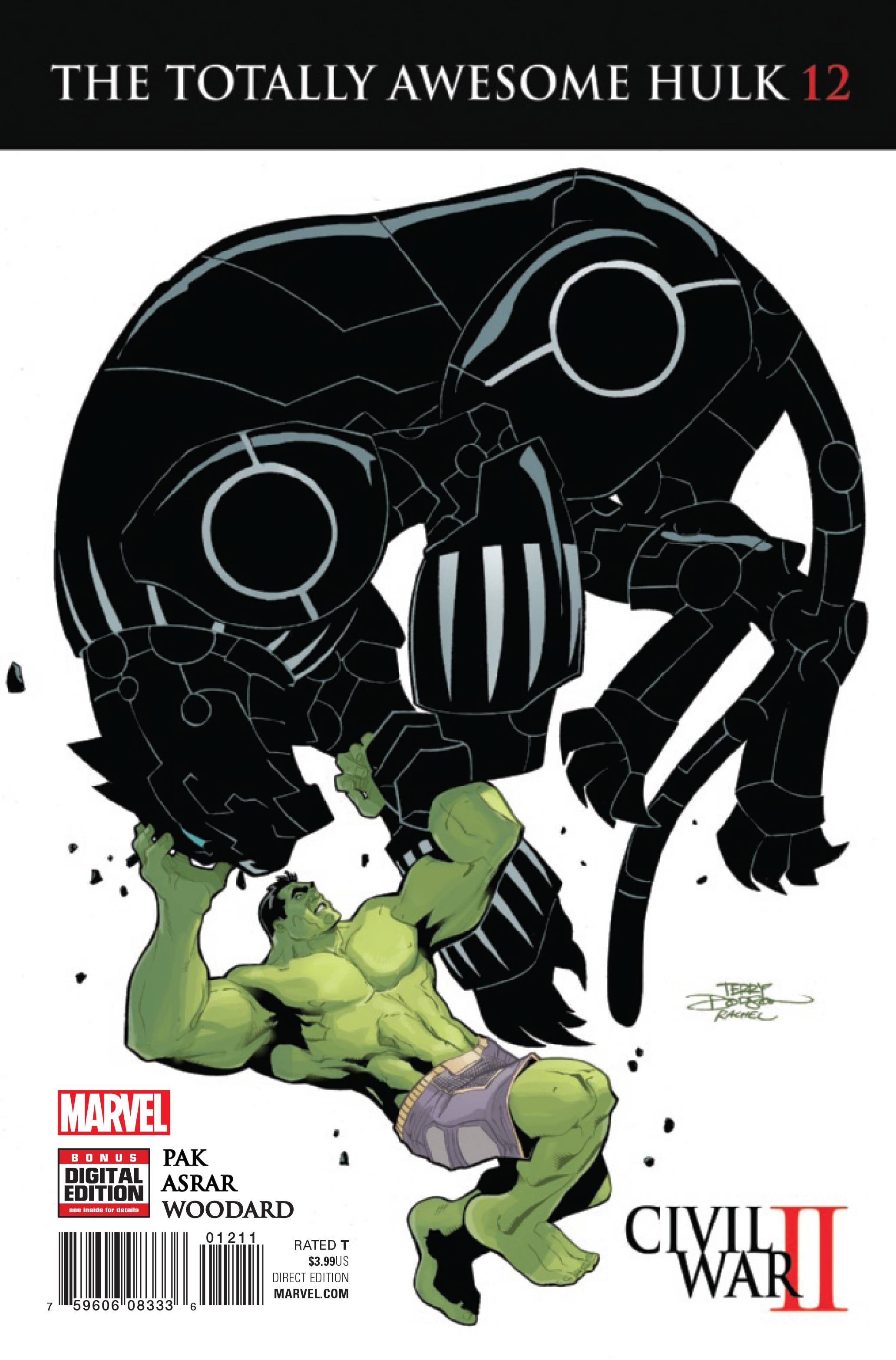 Totally Awesome Hulk 12 Comic Book NM