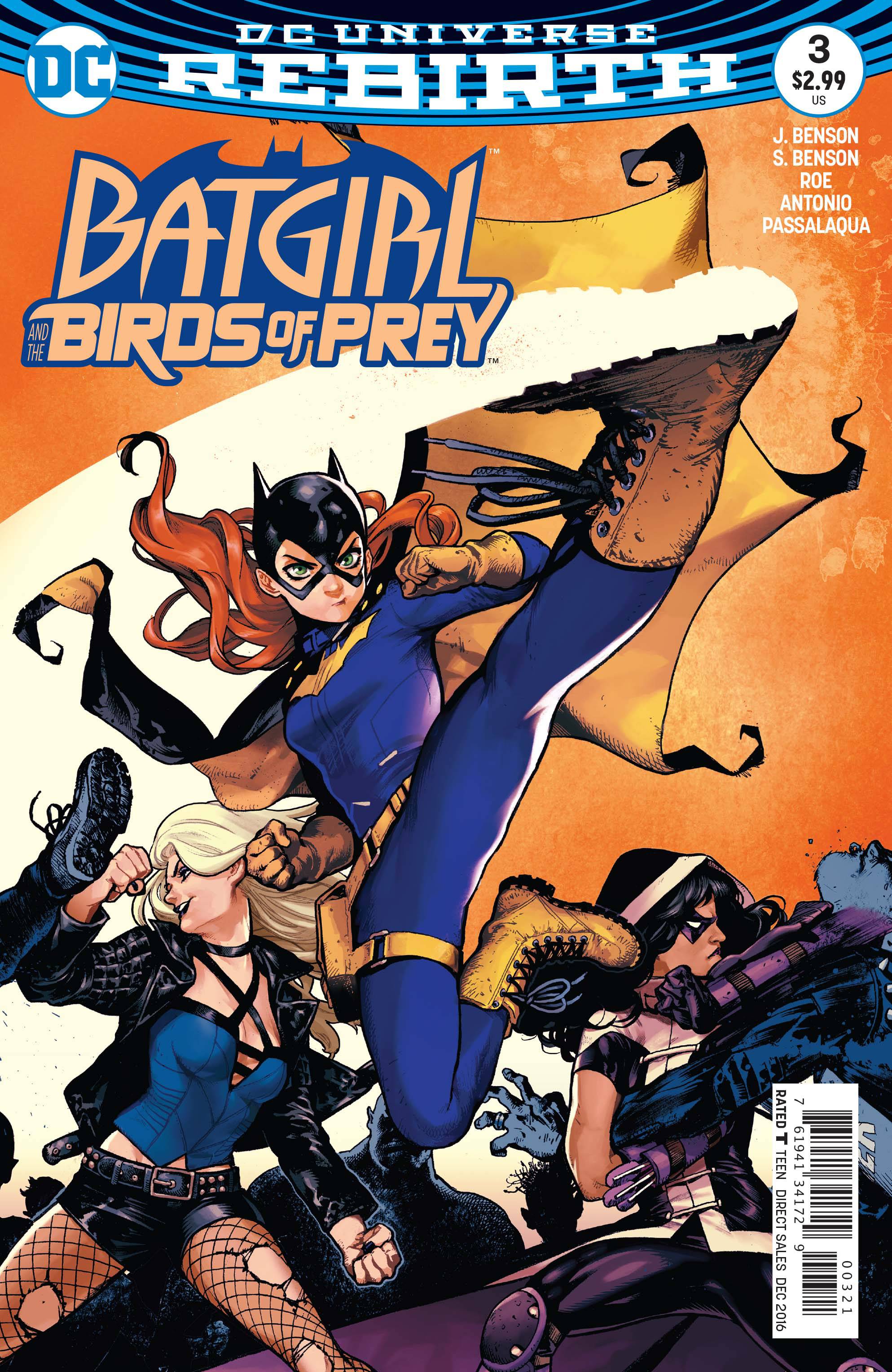 Batgirl & the Birds of Prey 3 Var A Comic Book