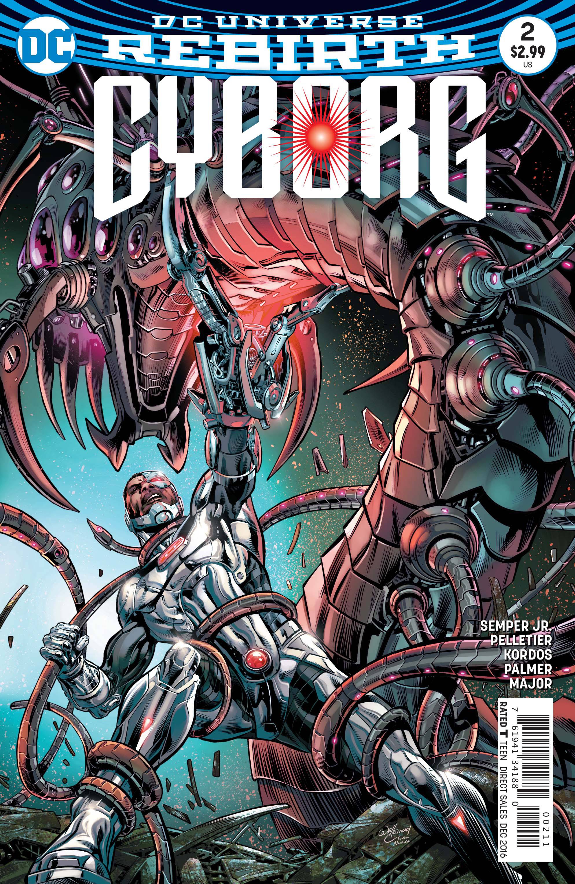 Cyborg (2nd Series) 2 Comic Book NM
