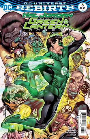 Hal Jordan & the Green Lantern Corps 6 Comic Book NM