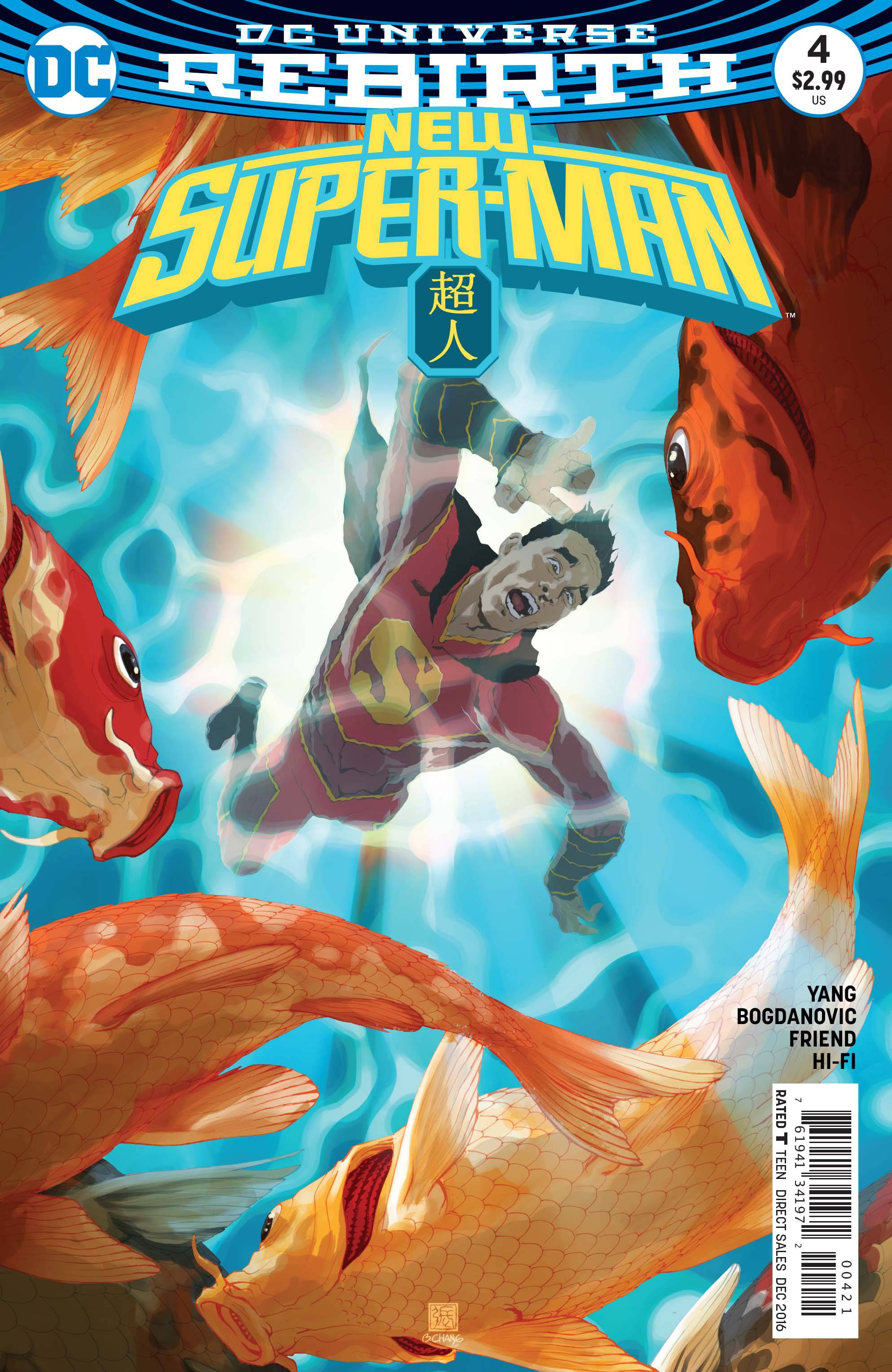 New Super-Man 4 Var A Comic Book NM
