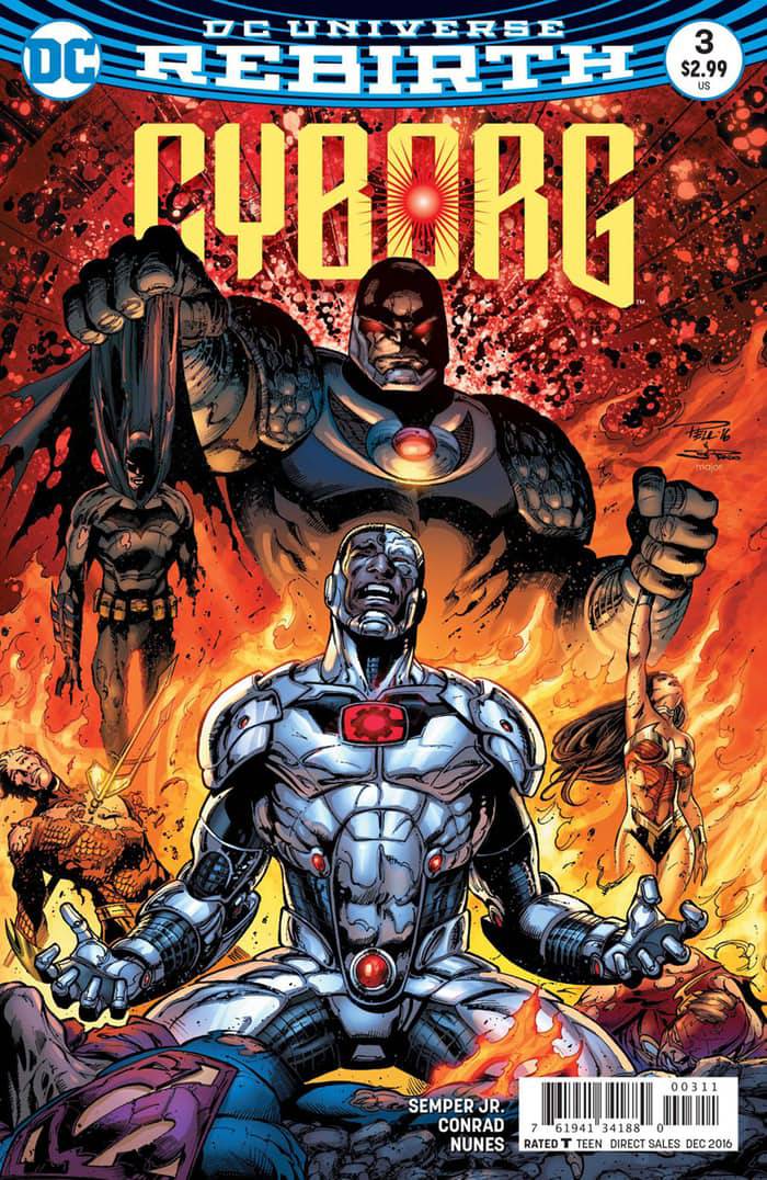 Cyborg (2nd Series) 3 Comic Book NM