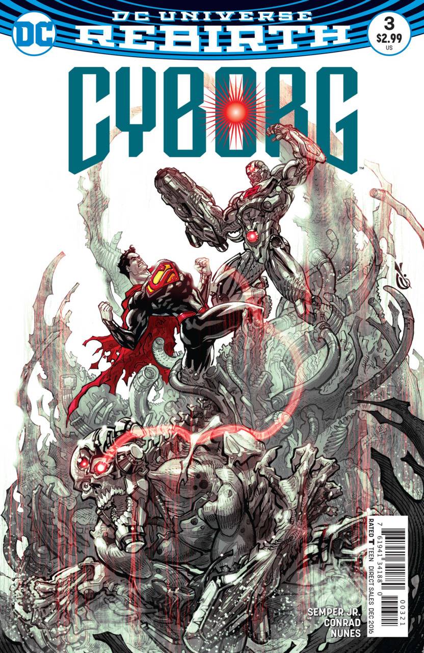 Cyborg #3 Carlos D'Anda Variant
