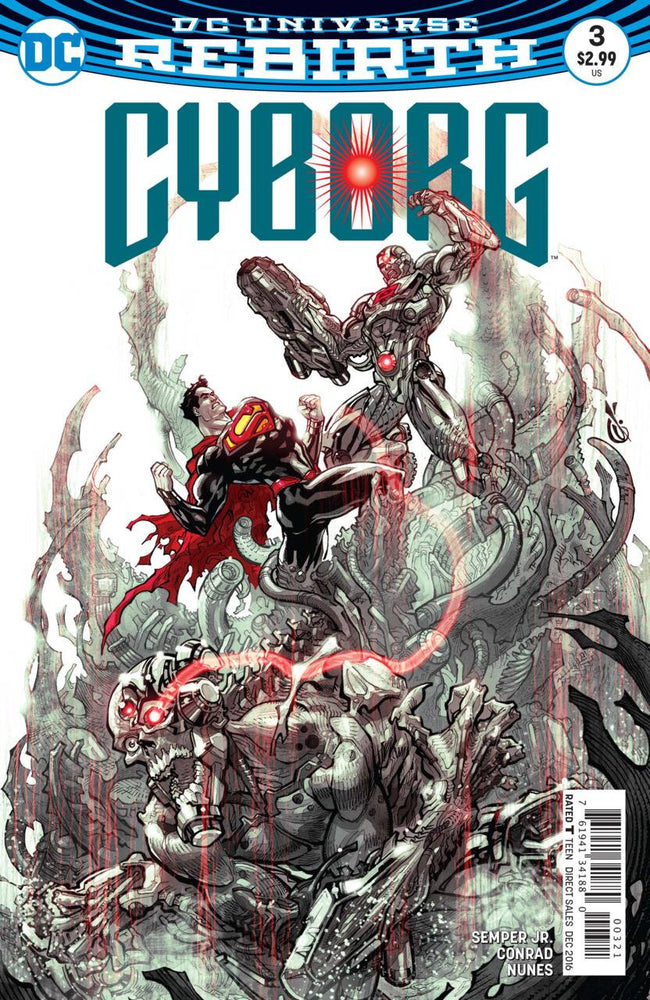 Cyborg (2nd Series) 3 Var A Comic Book NM