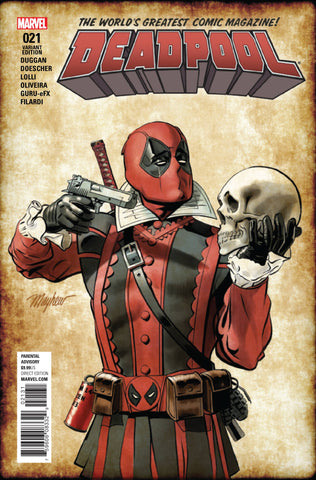 Deadpool (5th Series) 21 Var D Comic Book NM