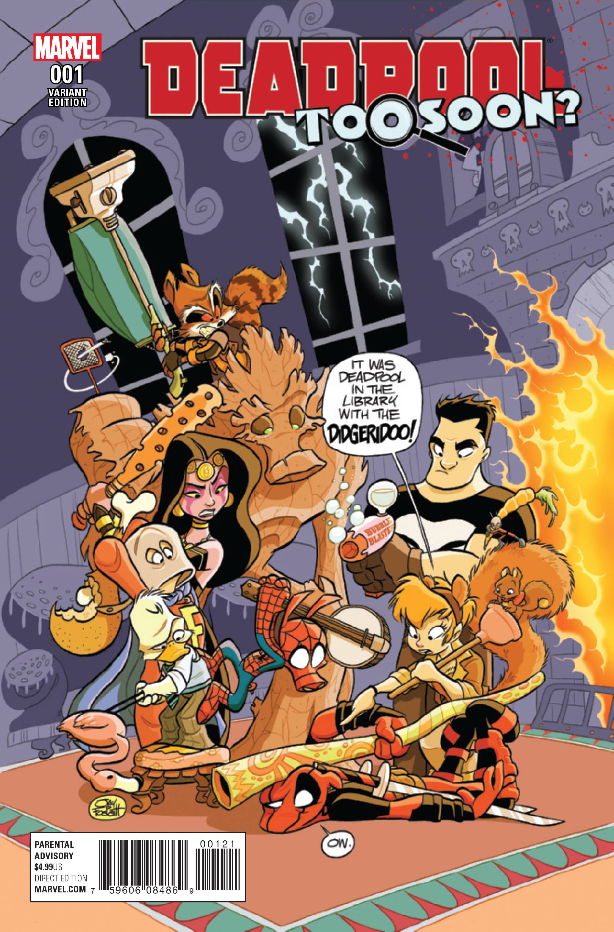 Deadpool: Too Soon 1 Var A Comic Book NM