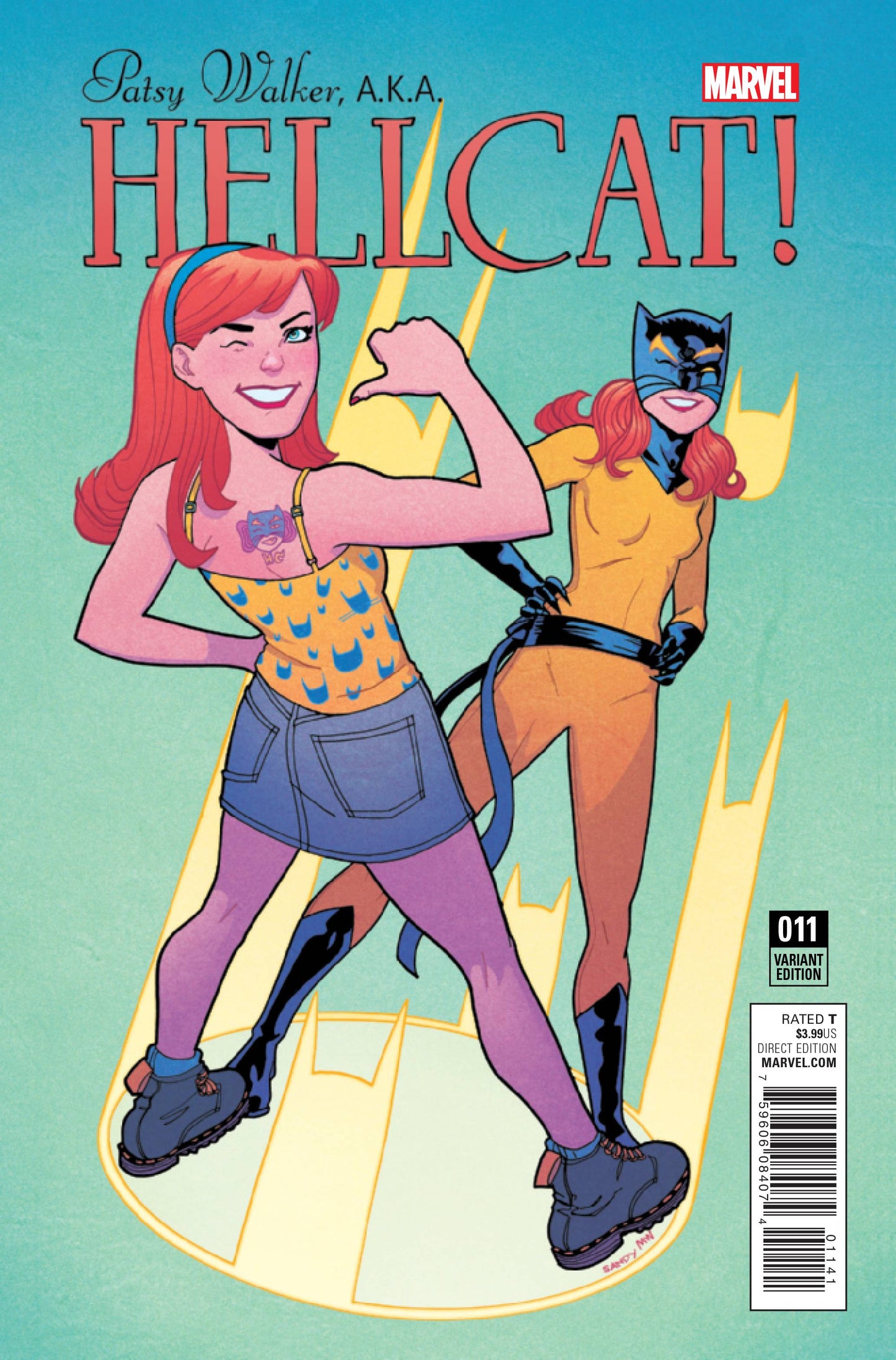Patsy Walker, A.K.A. Hellcat! 11 Var C Comic Book NM