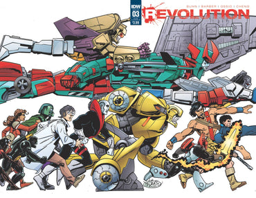 Revolution 3 Var B Comic Book NM