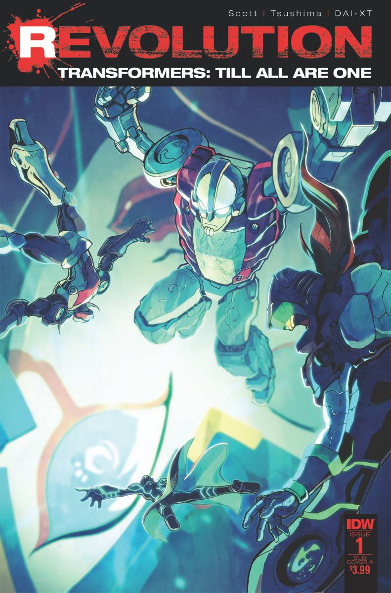 Transformers Till All Are One: Revolution 1 Var A Comic Book NM