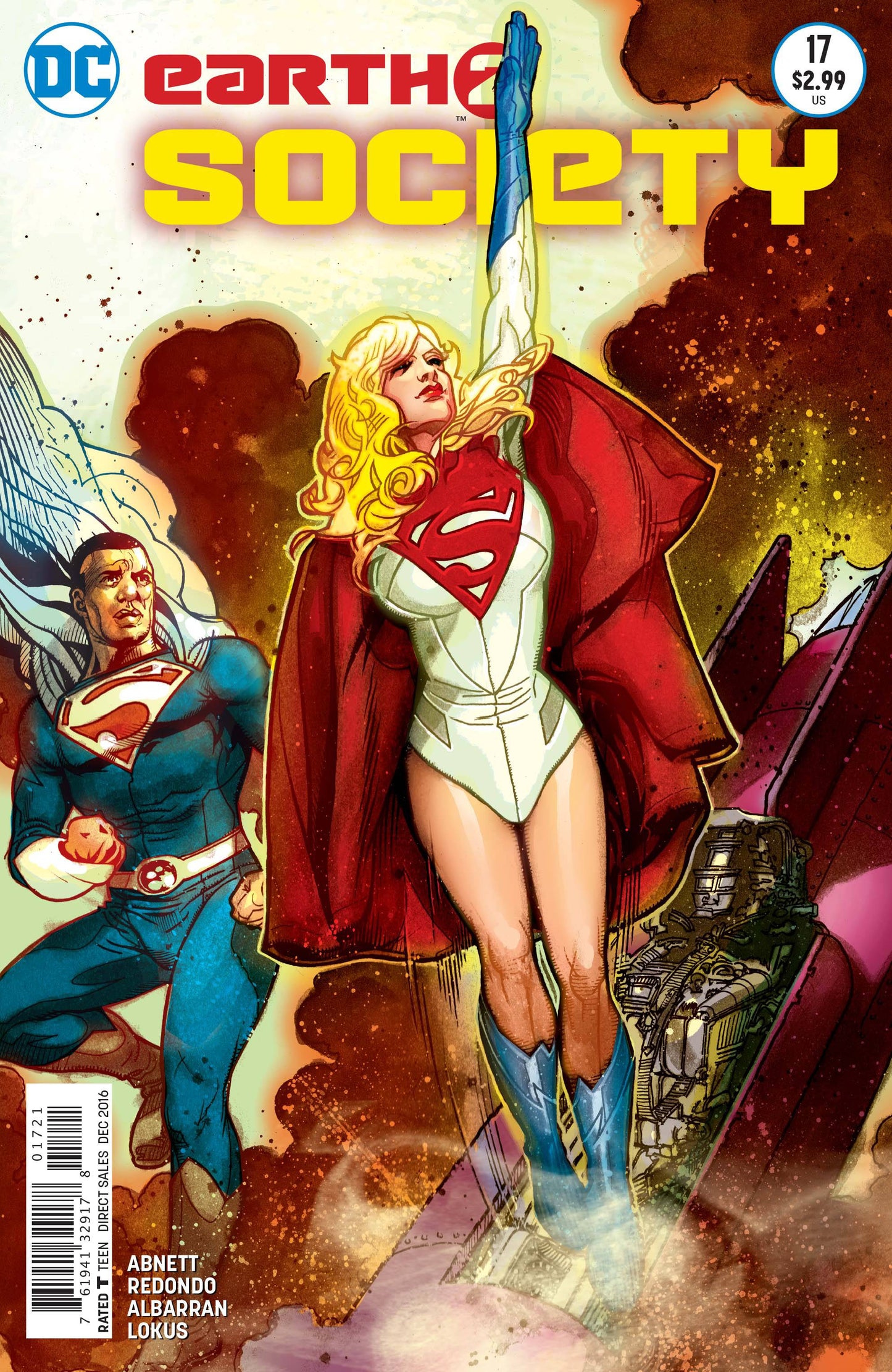 Earth 2: Society 17 Var A Comic Book NM