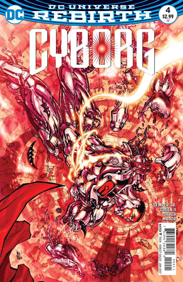 Cyborg #4 Carlos D'Anda Variant