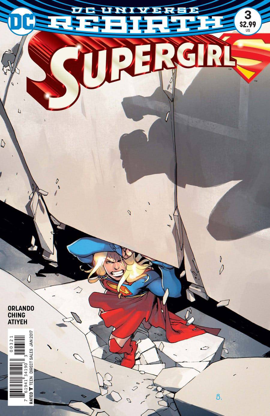 Supergirl (6th Series) 3 Var A Comic Book NM