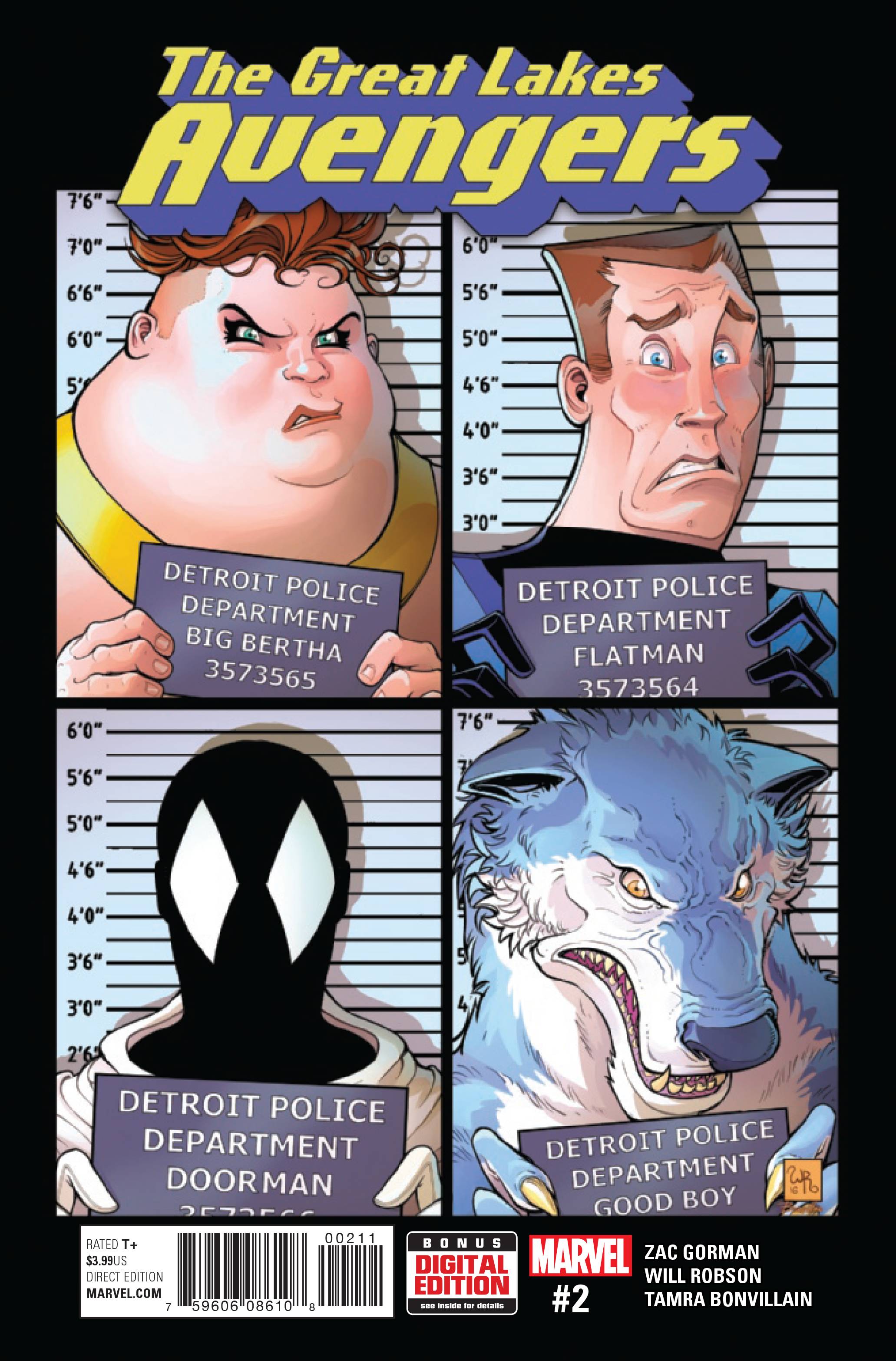 Great Lakes Avengers 2 Comic Book NM