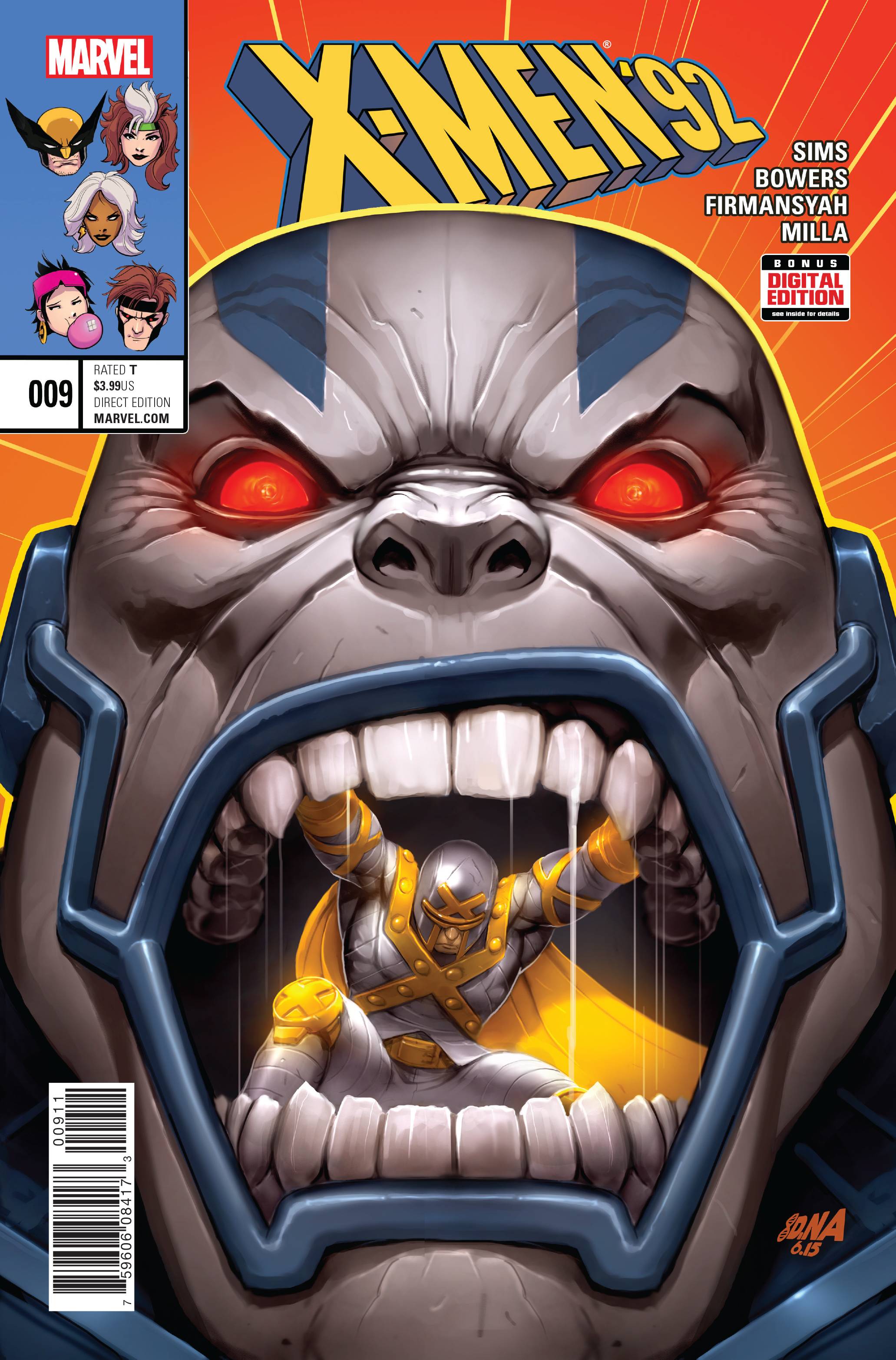 X-Men ’92 (2nd Series) 9 Comic Book NM
